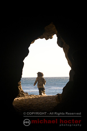 Leo Carillo Sea Cave, Christmas Afternoon