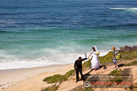 Groom, Bride, and Photographer